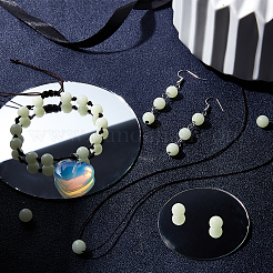 150Pcs Synthetic Luminous Stone Beads Strands&nbsp;G-PH0019-18