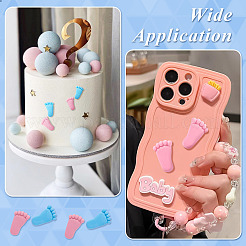 2Pcs 2 Styles Hand & Foot DIY Silicone Molds&nbsp;DIY-TA0010-08