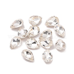 Glass Rhinestone Cabochons&nbsp;GGLA-P002-08A-01