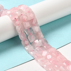 Natural Madagascar Rose Quartz Beads Strands&nbsp;G-C109-A19-02