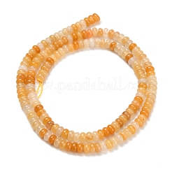 Natural Topaz Jade Beads Strands&nbsp;G-Z110-B27-2x4mm
