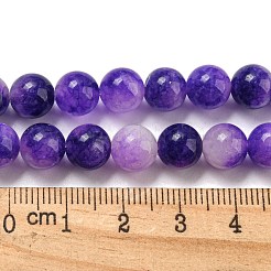 Natural Dyed Yellow Jade Beads Strands&nbsp;G-Q160-A01-01D