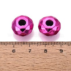 UV Plating Acrylic European Beads&nbsp;OACR-E033-22-08