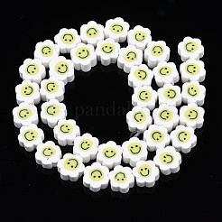 Handmade Polymer Clay Bead Strands&nbsp;CLAY-N006-73J
