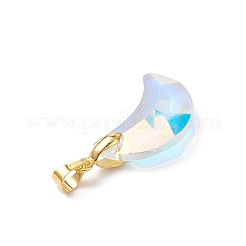 AB Color Plated Glass Pendants&nbsp;PALLOY-JF04595-01