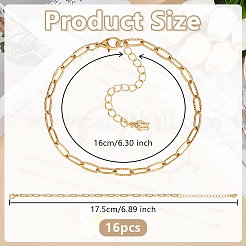 304 Stainless Steel Cable & Rolo Chain Bracelets&nbsp;BJEW-OC00001