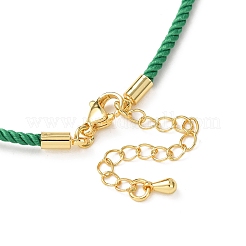2MM Round Nylon Milan Cord Necklace Makings&nbsp;LS-MAK-F038-C29-G