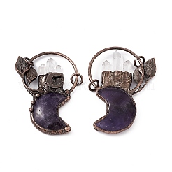 Natural Amethyst Big Pendants&nbsp;G-D483-02AB
