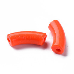 Opaque Acrylic Beads&nbsp;MACR-S372-001B-S