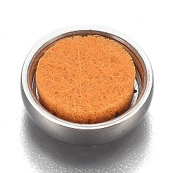304 Stainless Steel Diffuser Locket Aromatherapy Essential Oil&nbsp;AJEW-N025-08P