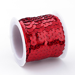 Eco-Friendly Plastic Paillette Beads&nbsp;PVC-Q092-6mm-P50103