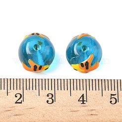 Ocean Theme Handmade Glass Enamel Beads&nbsp;LAMP-D304-02E