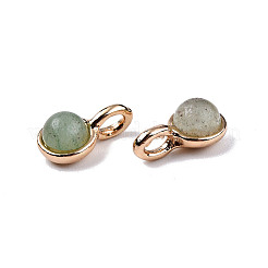 Natural Prehnite Charms&nbsp;G-N326-141C