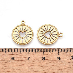 304 Stainless Steel Pendants&nbsp;STAS-N109-13G