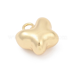 真鍮チャーム  14KGP本金メッキ  蝶  16x15.5x9.5mm  穴：3mm&nbsp;LS-KK-Q049-01G-G