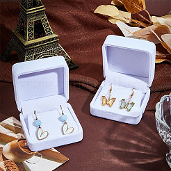 2Pcs Velvet Earring Boxes&nbsp;VBOX-BBC0001-01C