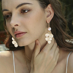 40Pcs 4 Styles Brass Hoop Earring Findings&nbsp;FIND-BBC0003-29