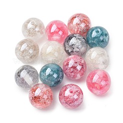 Luminous Transparent Resin & Paillette Beads&nbsp;RESI-C073-15