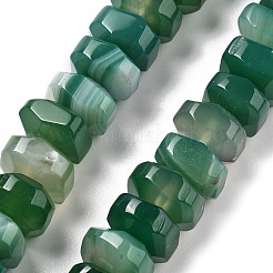 Natural Banded Agate Beads Strands&nbsp;G-K392-A17