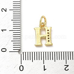 Brass Micro Pave Cubic Zirconia Charms&nbsp;KK-I382-03G-H