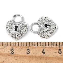 Alloy Crystal Rhinestone Pendants&nbsp;PALLOY-E775-17P