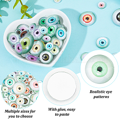 200Pcs 8 Styles Glass Craft Eyes Cabochons&nbsp;DIY-GO0001-86