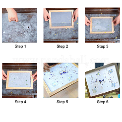 DIY Paper Crafts Handmade Material Packs. with Net and Nonwovens&nbsp;DIY-WH0224-29B