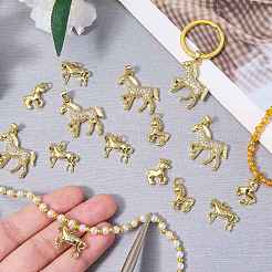 5Pcs Brass Pendants&nbsp;KK-SZ0007-46