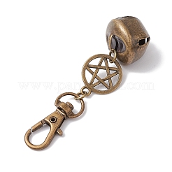 Iron Bell Pendant Decoration&nbsp;HJEW-JM02276-01