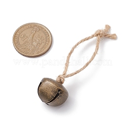 Iron Bell Pendant Decoration&nbsp;HJEW-JM02250-02