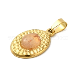 Natural Rose Quartz Pendants&nbsp;LS-STAS-C094-01G-01
