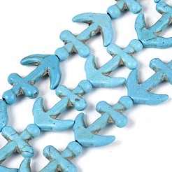 Synthetic Turquoise Beads Strands&nbsp;G-N364-04A-01