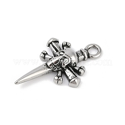 316 Surgical Stainless Steel Pendants&nbsp;STAS-G349-26AS