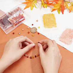 500Pcs 5 Colors Transparent Spray Painted Crackle Glass Beads&nbsp;CCG-PH0001-16