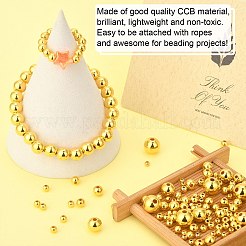 2700Pcs 6 Styles CCB Plastic Beads&nbsp;KY-CJ0001-57