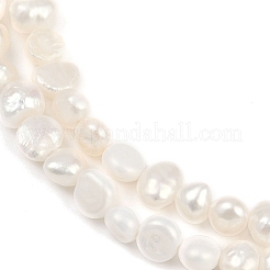 Natural Cultured Freshwater Pearl Beads Strands&nbsp;PEAR-P064-19D-09A