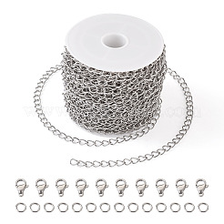 DIY Chain Bracelet Necklace Making Kit&nbsp;DIY-YS0001-45