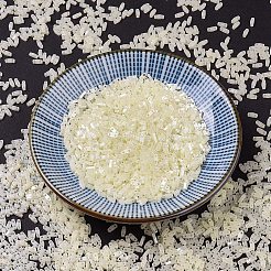 MIYUKIクォーターティラビーズ  日本製シードビーズ  2穴  （QTL513)バタークリームセイロン  5x1.2x1.9mm  穴：0.8mm  約2400個/50g&nbsp;SEED-X0054-QTL0513