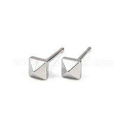 Brass Stud Earrings for Women&nbsp;EJEW-G441-02P