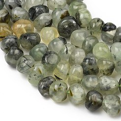 Natural Prehnite Beads Strands&nbsp;G-P617-B01-01
