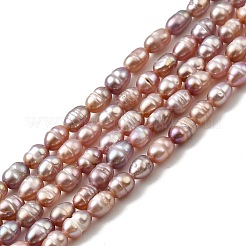 Natural Cultured Freshwater Pearl Beads Strands&nbsp;PEAR-I007-01L-02