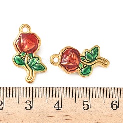 304 Stainless Steel Enamel Pendants&nbsp;STAS-I346-17G-01