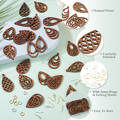 DIY Dangle Earrings Kits&nbsp;DIY-TA0013-45
