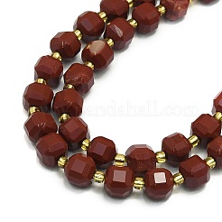 Natural Red Jasper Beads Strand&nbsp;G-I376-D77-01