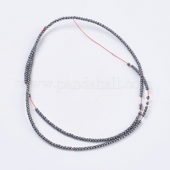 Non-Magnetic Synthetic Hematite Beads&nbsp;X-G-H1074-1