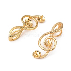 Brass Screw Eye Peg Bails Pendants&nbsp;KK-T062-108G-NF