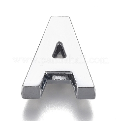 Alloy Slide Charms&nbsp;RB-F034-01-P-RS