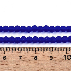 Transparent Glass Beads Strands&nbsp;GLAA-T032-T4mm-MD16