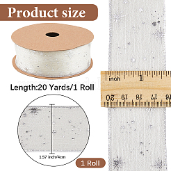 20 Yards Polyester Printed Grosgrain Ribbon&nbsp;OCOR-WH20005-32B-01