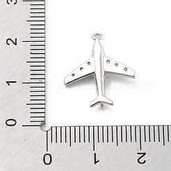 Brass Micro Pave Clear Cubic Zirconia Pendants&nbsp;KK-L228-45P